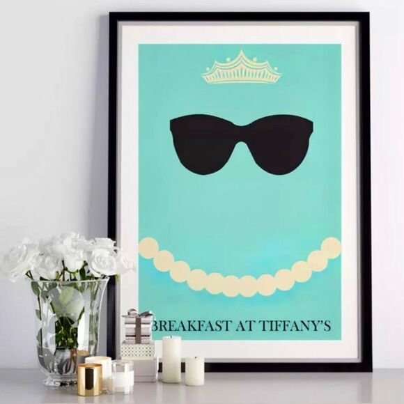 SET 3 Audrey Hepburn Breakfast at Tiffany’s print picture wall art Office decor - Picture 3 of 9